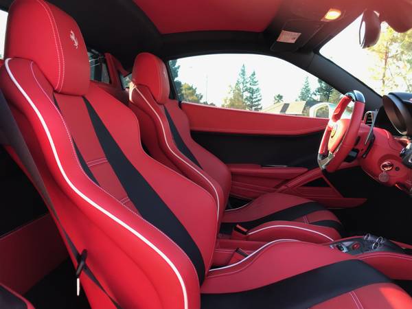 2014 Ferrari 458 Italia White/Red Perfect Condition ! 4300 Miles -... for sale in Los Gatos, CA – photo 18