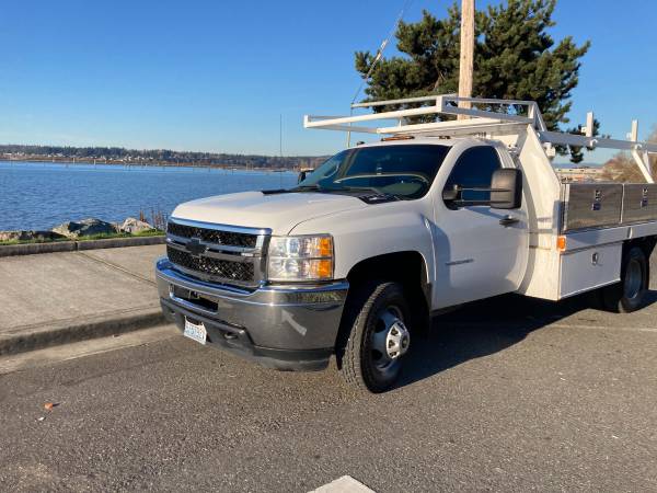 2012 Chevrolet 3500 diesel contractor body - cars & trucks - by... for sale in Everett, WA – photo 19