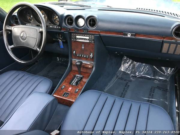1989 Mercedes Benz 560SL Convertible! Last year of the Classic R107'... for sale in Naples, FL – photo 15