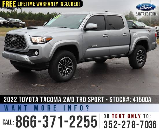 22 Toyota Tacoma 2WD TRD Sport Wireless Charging Pad, WiFi for sale in Alachua, FL – photo 3