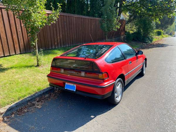 1990 Honda CRX SI 1.6L *****Rare find! Low miles! ***** - cars &... for sale in Northern Manitoba, OR – photo 3