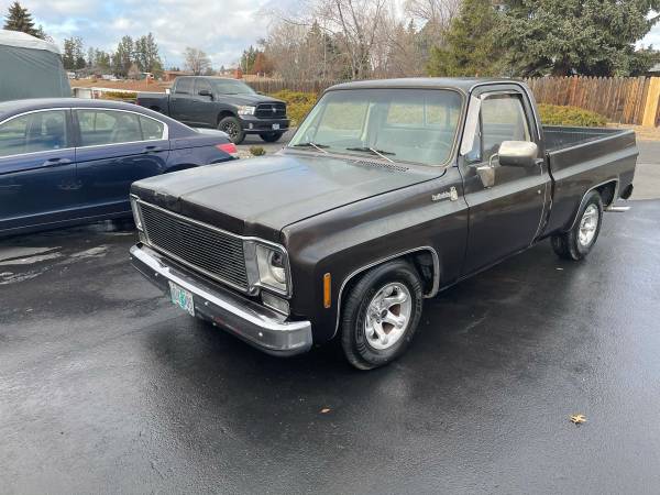 1976 Chevy C10 $7900obo runs and drives great. - cars & trucks - by... for sale in Merrill, OR – photo 12
