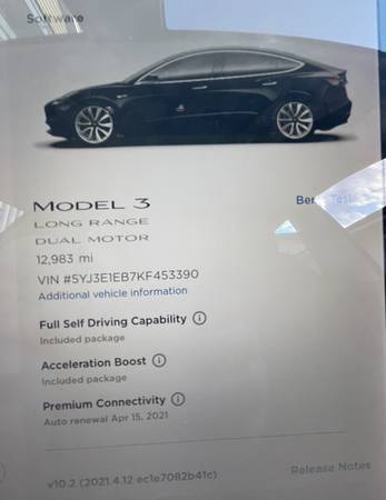 Tesla Model 3 Long Range AWD w Full Self Driving for sale in Avalon, NJ – photo 6