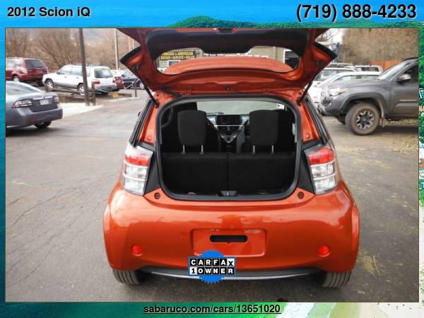2012 Scion iQ 3dr HB - cars & trucks - by dealer - vehicle... for sale in Colorado Springs, CO – photo 7
