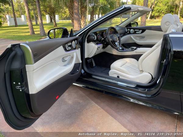 2018 Mercedes Benz E400 4Matic Convertible! AMG Package! Premium Pac for sale in Naples, FL – photo 11