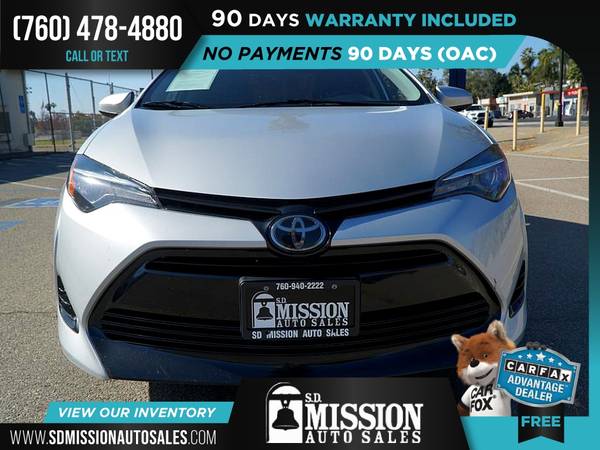 2017 Toyota Corolla XSE FOR ONLY $208/mo! - cars & trucks - by... for sale in Vista, CA – photo 4