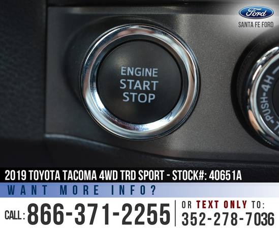 ‘19 Toyota Tacoma 4WD TRD Sport *** Backup Camera, Cruise, 4X4 *** -... for sale in Alachua, FL – photo 14