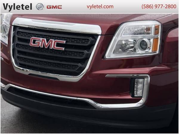 2017 GMC Terrain SUV AWD 4dr SLE w/SLE-2 - GMC Crimson Red Tintcoat for sale in Sterling Heights, MI – photo 6