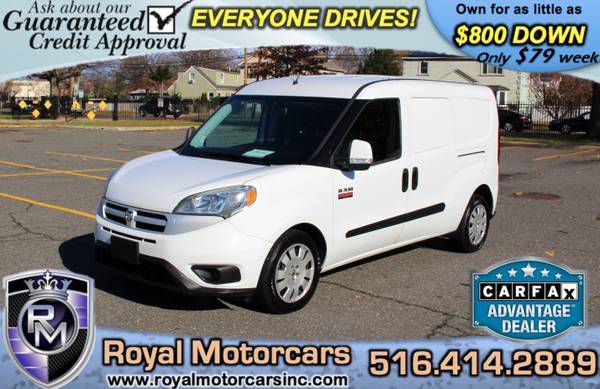 2016 RAM PROMASTER CITY SLT CARGO MINI VAN WE FINANCE ALL !!! - cars... for sale in Uniondale, NY