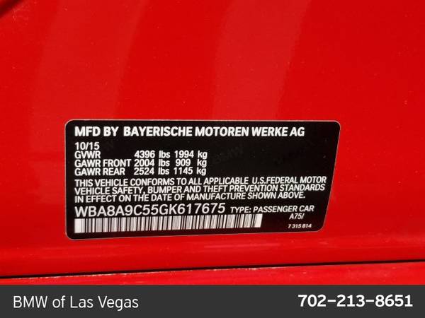2016 BMW 320 320i SKU:GK617675 Sedan for sale in Las Vegas, NV – photo 23