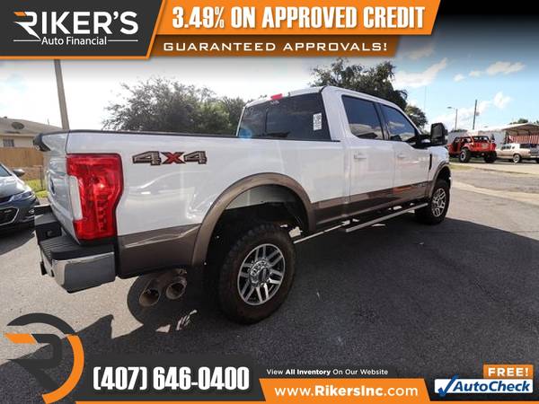 $762/mo - 2019 Ford F-250SD LariatCrew Cab - 100 Approved! - cars &... for sale in Kissimmee, FL – photo 9