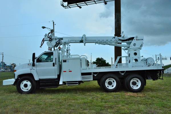 2007 GMC C8500 Flat Bed Tandem Axle Terex Telelect Digger Derrick for sale in Other, MS – photo 5
