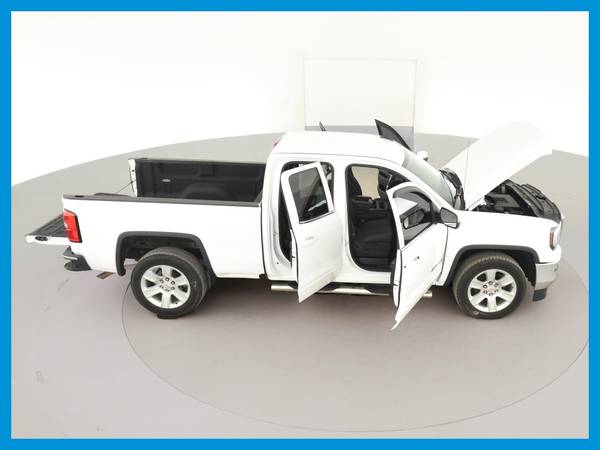 2016 GMC Sierra 1500 Double Cab SLE Pickup 4D 6 1/2 ft pickup White for sale in Chicago, IL – photo 20