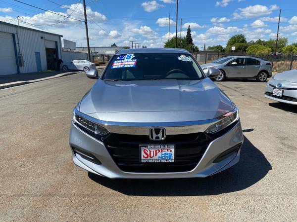 2018 Honda Accord 1 5T Lunar Silver - - by dealer for sale in Stockton, CA – photo 3