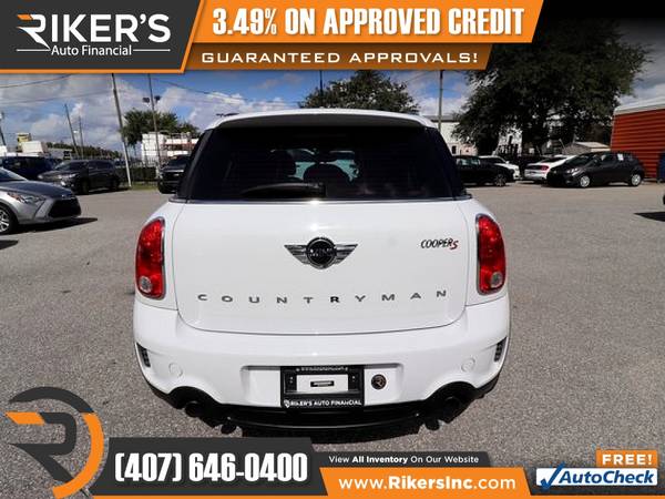 $184/mo - 2016 Mini Cooper S Countryman Base - 100 Approved! - cars... for sale in Kissimmee, FL – photo 11