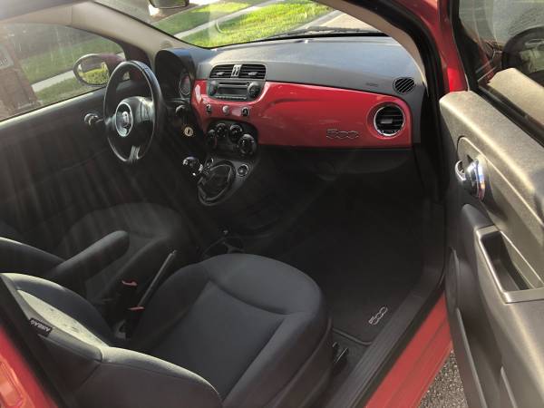 2014 Fiat 500 Clean Title Excellent condition - - by for sale in Jacksonville, FL – photo 9