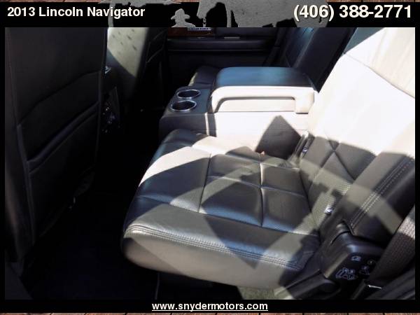 2013 Lincoln Navigator, clean, 4x4, leather, moon, DVD for sale in Belgrade, MT – photo 21