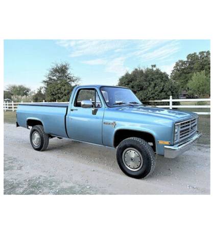 1986 Chevrolet 4x4 - cars & trucks - by owner - vehicle automotive... for sale in Piedmont, OK