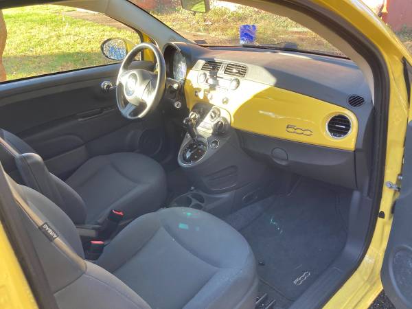 2013 Fiat 500 (Yellow) - cars & trucks - by owner - vehicle... for sale in Lynchburg, VA – photo 10