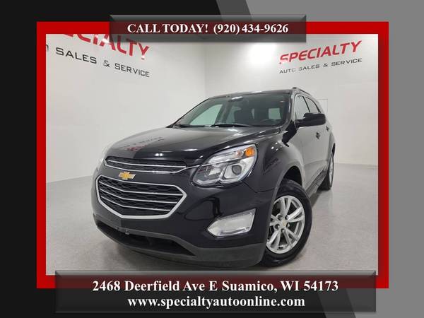 2017 Chevrolet Equinox LT! AWD! Backup Cam! Remote Start! New Tires!... for sale in Suamico, WI