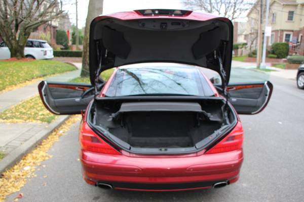 2005 MERCEDES SL500 SPORT ONLY 42K MILES MINT RED/BLK RARE WE... for sale in Brooklyn, NY – photo 13