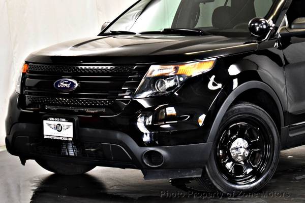 2015 *Ford* *Explorer* *POLICE INTERCEPTOR* BLACK - cars & trucks -... for sale in Addison, IL – photo 2