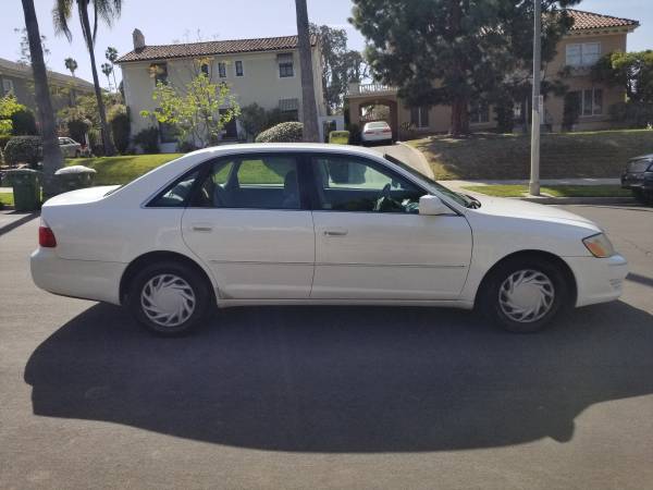 2003 toyota avalon xl white color no accident no dent body smog for sale in Downtown L.A area, CA – photo 2