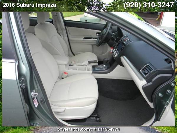2016 Subaru Impreza 2.0i Premium AWD 4dr Sedan with for sale in Appleton, WI – photo 16