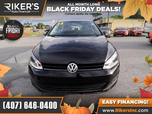 $141/mo - 2015 Volkswagen Golf TSI SE 4-Door - 100 Approved! - cars... for sale in Kissimmee, FL – photo 5