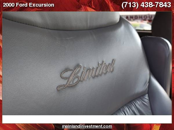 2000 Ford Excursion 137" WB Limited 4WD with Tri-panel rear door-inc: for sale in Houston, TX – photo 12