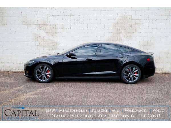 2014 Tesla Model S AWD! Tech Pkg, Nav, Ultra HiFi Audio! CHEAP!!! -... for sale in Eau Claire, WI – photo 2