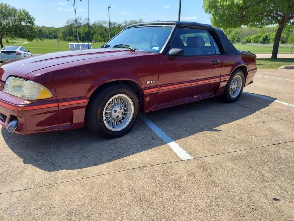 1987 Ford Mustang GT Convertible Foxbody All Original - cars & for sale in Plano, TX – photo 3