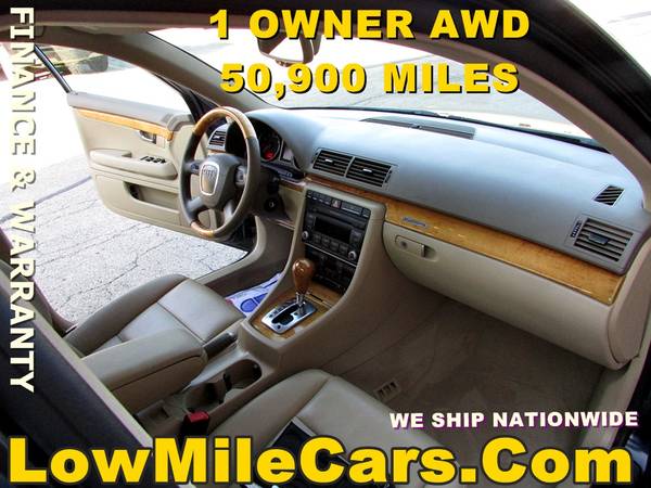 low miles 2008 Audi A4 Quattro sedan 50k - cars & trucks - by dealer... for sale in Willowbrook, IL – photo 17