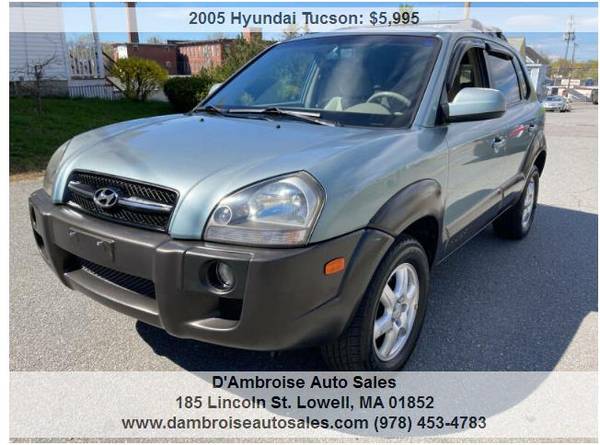 2005 Hyundai Tucson GLS 4dr 4WD SUV 1 OWNER 90 DAY WARRANTY! for sale in Other, NY