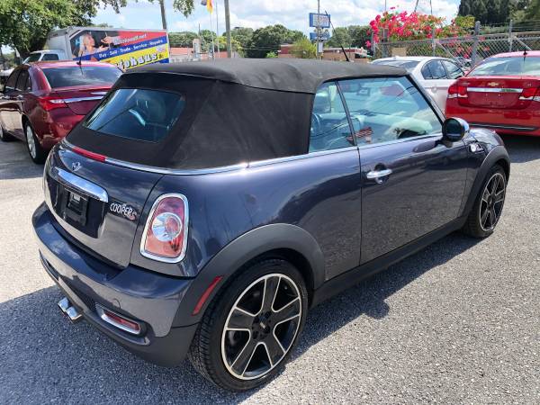 2012 MINI COOPER S CONVERTIBLE*CLEAN CAR FAX*ONLY 65K MILES* for sale in Clearwater, FL – photo 4