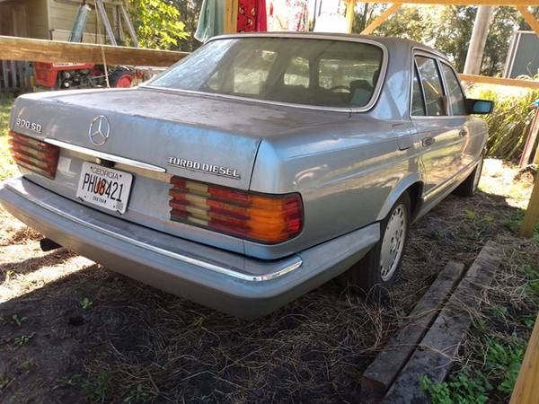 1984Mercedes 300SD - cars & trucks - by owner - vehicle automotive... for sale in Brunswick, GA – photo 3