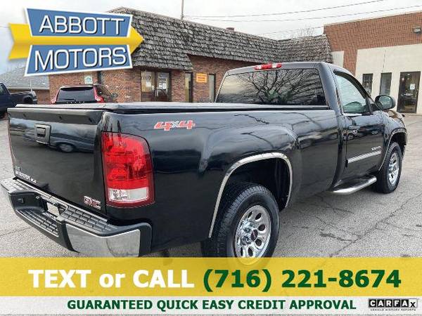 2011 GMC Sierra 1500 SLE 4WD Regular Cab 1-Owner - FINANCING FOR ALL... for sale in Lackawanna, NY – photo 5