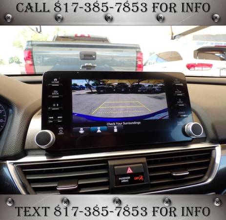 2019 Honda Accord Sedan Sport 1.5T - Finance Low for sale in Granbury, TX – photo 13