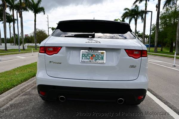 2017 Jaguar F-PACE 35t R-Sport AWD Polaris White - cars & for sale in West Palm Beach, FL – photo 4