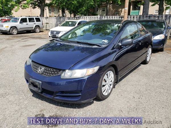 2010 Honda Civic Coupe 2dr Automatic LX Blue for sale in Woodbridge, District Of Columbia