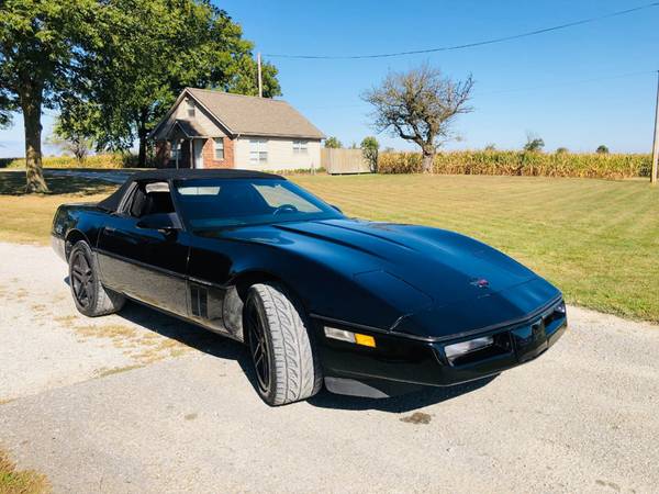 1989 *Chevrolet* *Corvette* *2dr Convertible* BLACK for sale in Cicero, IN – photo 5