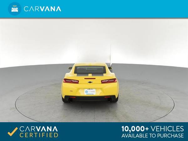 2017 Chevy Chevrolet Camaro LT Coupe 2D coupe Yellow - FINANCE ONLINE for sale in Newark , NJ – photo 20