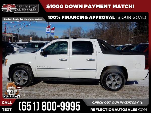 2009 Chevrolet Avalanche LTZ FOR ONLY 306/mo! - - by for sale in Oakdale, MN – photo 3