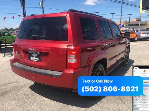 2007 Jeep Patriot Sport 4x4 4dr SUV EaSy ApPrOvAl Credit Specialist for sale in Louisville, KY – photo 5