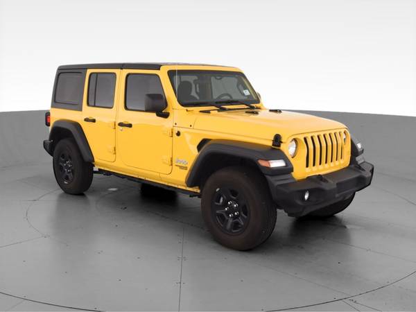 2018 Jeep Wrangler Unlimited All New Sport SUV 4D suv Yellow for sale in Columbus, GA – photo 15