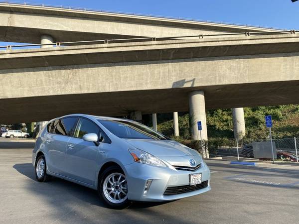 2014 Toyota Prius v Five Sea Glass Pearl - cars & trucks - by dealer... for sale in montrose, CA – photo 2