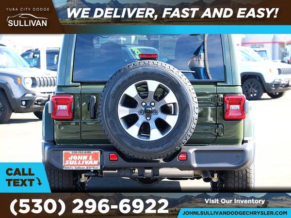2021 Jeep Wrangler Sahara FOR ONLY 783/mo! - - by for sale in Yuba City, CA – photo 7