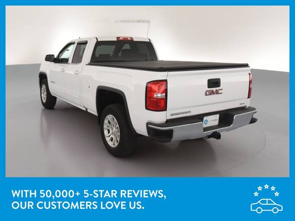 2017 GMC Sierra 1500 Double Cab SLE Pickup 4D 6 1/2 ft pickup White for sale in Pittsburgh, PA – photo 6