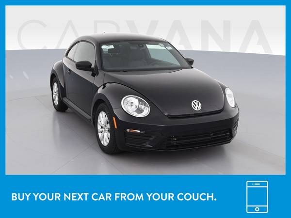 2017 VW Volkswagen Beetle 1 8T S Hatchback 2D hatchback Black for sale in Washington, District Of Columbia – photo 12