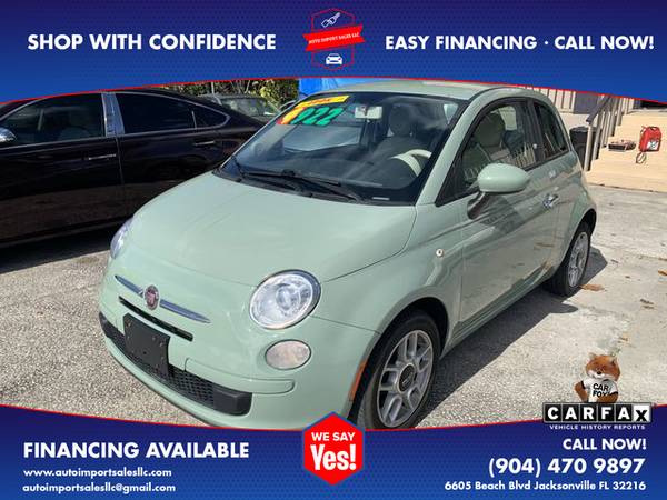 2012 FIAT 500 - Financing Available! - cars & trucks - by dealer -... for sale in Jacksonville, FL